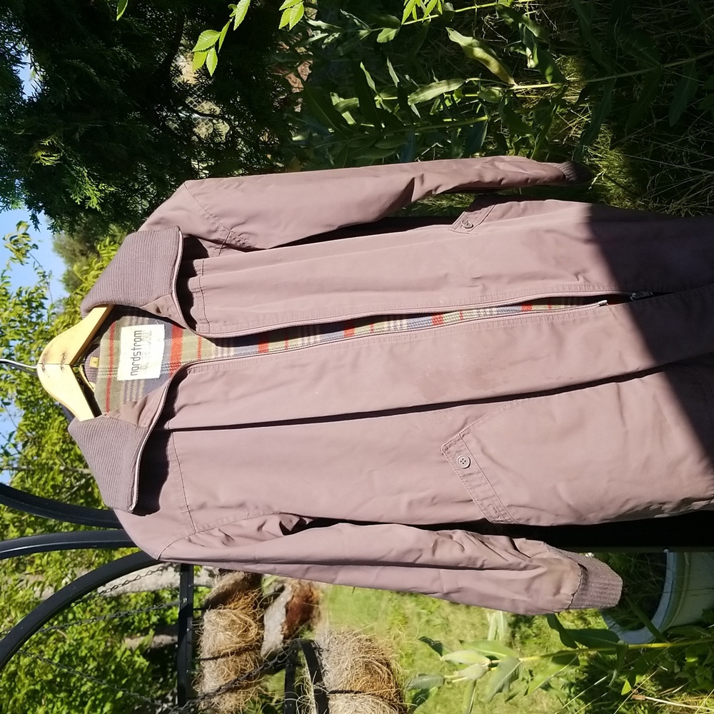 🧥NORDSTROM FLANNEL LINED WINTER COAT